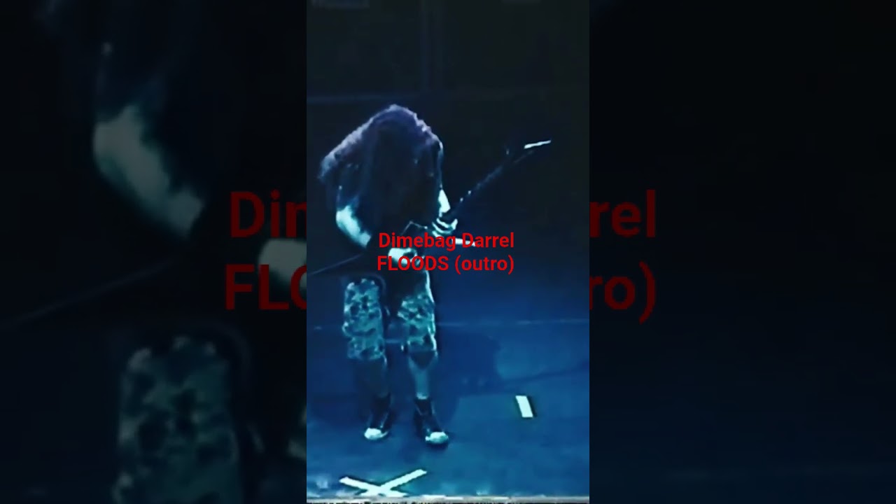 PANTERA – Floods ( Dimebag Darrel Outro) Minneapolis 2001 PANTERA – Floods ( Dimebag Darrel Outro) Minneapolis 2001