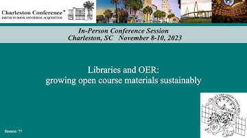 Libraries and OER: growing open course materials sustainably