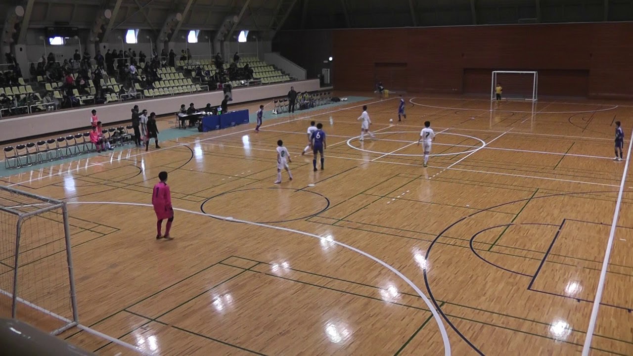 山口県フットサル選手権準決勝u12 2 23 前半 Youtube