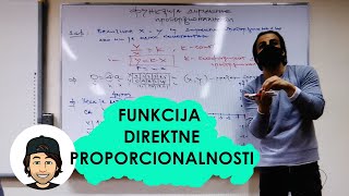 FUNKCIJA DIREKTNE PROPORCIONALNOSTI