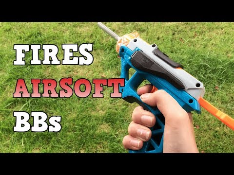 Comment convertir un Blaster Nerf dans un Airsoft Gun