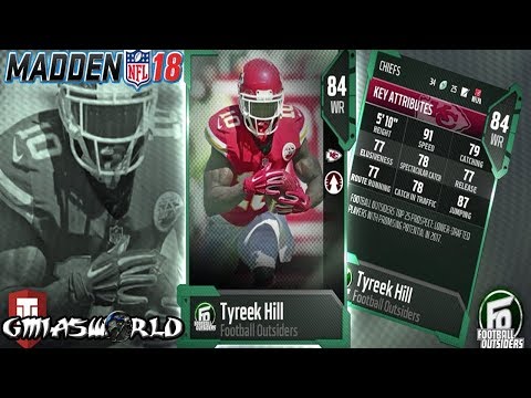 FOOTBALL OUTSIDERS ARE BACK IN MADDEN 18 ULTIMATE TEAM! PLAYERS REVIEWED! Madden NFL 18