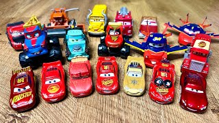 Looking for Disney Pixar Cars: Lightning McQueen, Mack, Tow Mater, Sally, Sheriff, Chick Hicks, Saly