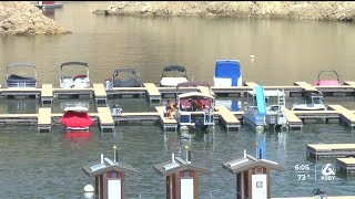 Lake Nacimiento sees low water levels