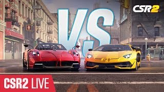 CSR2 LIVE
Multistreaming with https://restream.io/
Tune in at 18:00 BST (GMT +1) for our CSR2 live stream on YouTube! And download CSR Racing 2 for free here β https://www.naturalmotion.com/game/csr-racing-2/
The next chapter to the #1 drag racing game series is here! Setting a new standard in visuals, CSR2 delivers hyper-real drag racing to the palm of your hand. Compete against live players across the world with your custom built supercars including LaFerrari, McLaren P1, Koenigsegg One:1 and many more.
Team up with friends in CSR2 to form a crew, tune your rides for maximum speed and dominate the competition in global crew events! CSR2 is all-new; download for free and start racing now! CSR2 LIVE