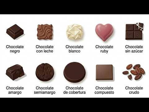 All types of chocolate EXPLAINED in 3 minutes