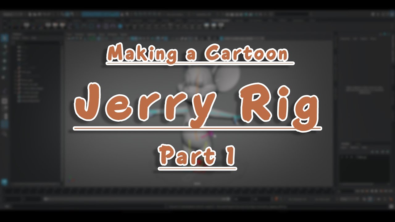 Making a Cartoon Jerry Rig | Part 1: Full-body Rig Setup | - YouTube