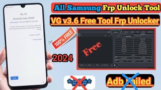 Samsung All Model Frp Unlock Tool 2024 |Samsung Frp Tool|Samsung FRP Bypass ADB Enable Fail No *#0*#