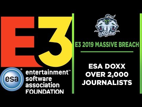 esa-doxx-over-2-thousand-journalists-personal-information-from-e3-2019