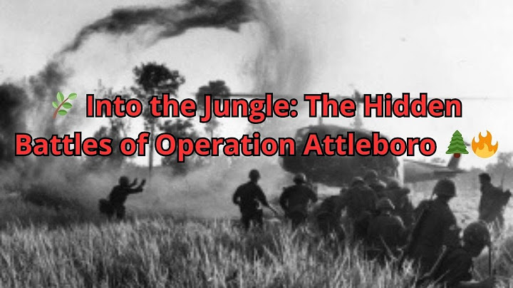 🌿 Do džungle: Skryté bitvy operace Attleboro 🌲🔥