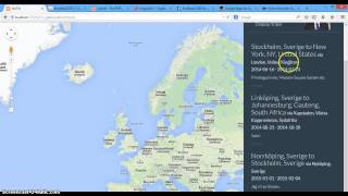 Screencast TDDD27 - ViziTin Profile