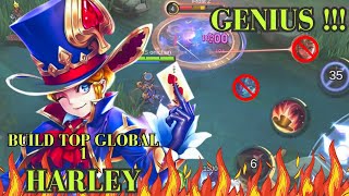 THE MAGE GENIUS !!! Harley Best Star Magician - Build Top Global Harley - Mobile Legends Bang Bang by Zorojuro25 127 views 2 weeks ago 11 minutes, 30 seconds