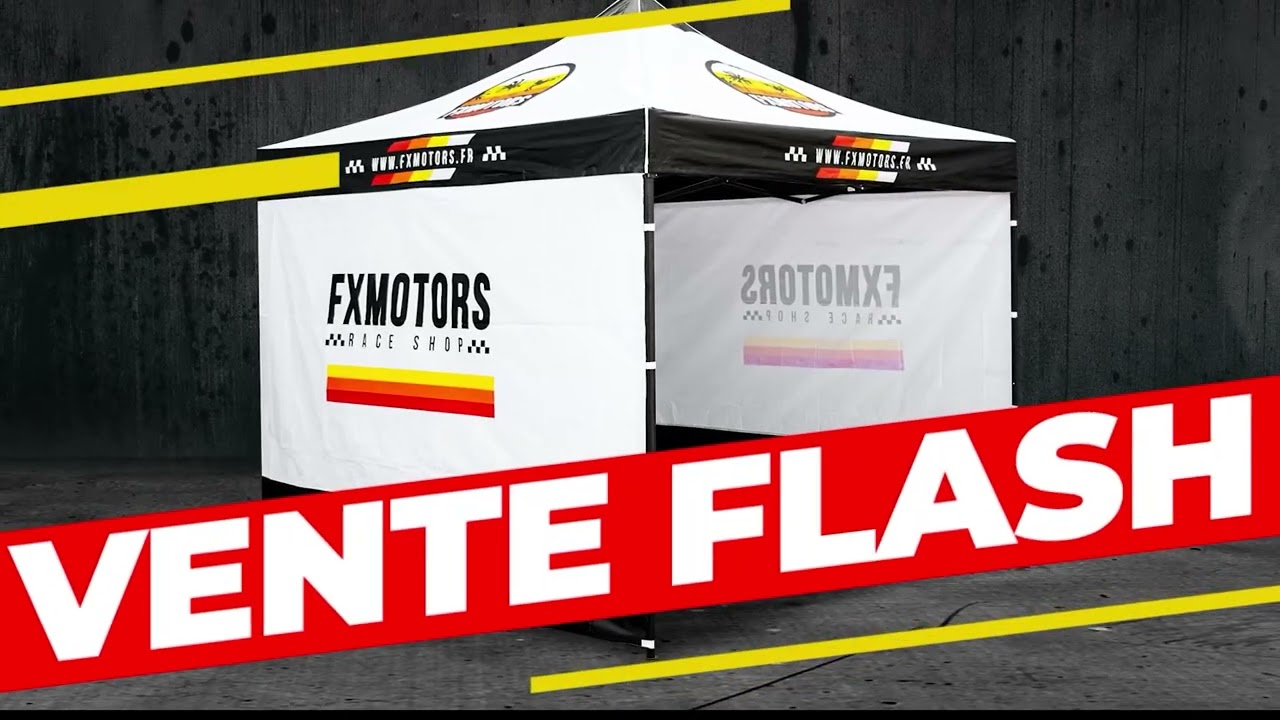 Tonnelle de paddock MOTOREX 3x3m