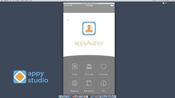 appyAuthor - XCode iOS App Template for Quotes