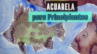 Cómo PINTAR en ACUARELA (Húmedo sobre Húmedo) Fácil | Tutorial ACUARELA