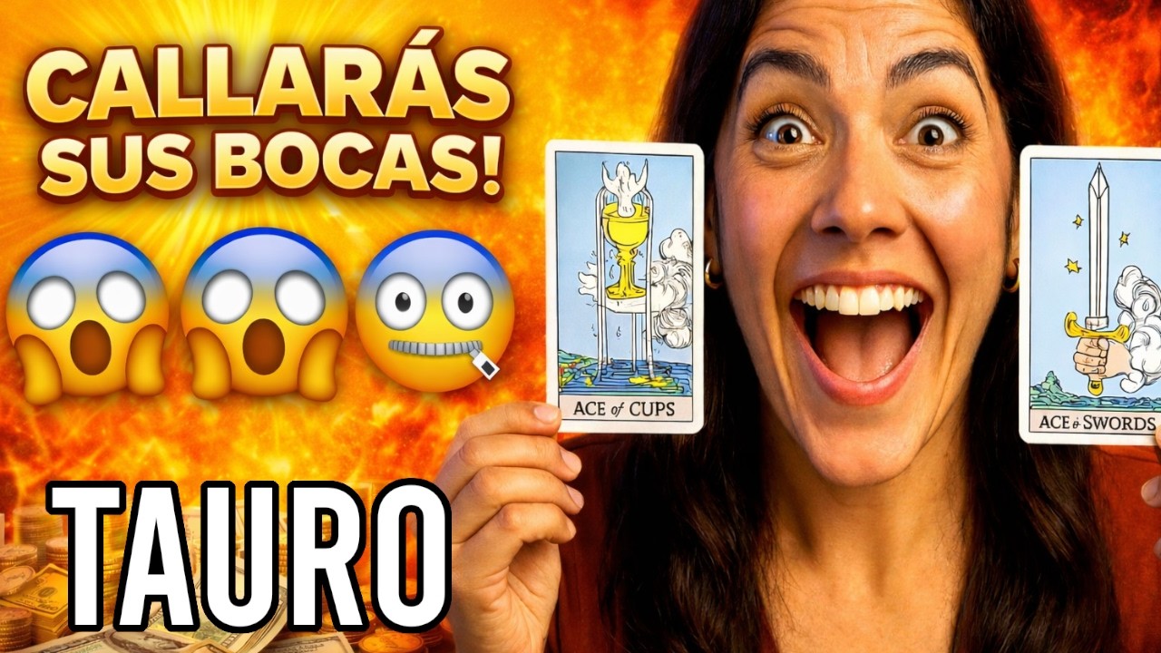 TAURO ⚠️ SIN PALABRAS! LAS LAGRIMAS DE ALEGRIA BROTARAN SIN CESAR ⚠️ #TAURO