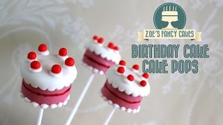 Birthday cake pops: How to make birthday cake cake pops