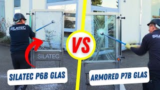 Forstærker lunken Tordenvejr Sledgehammer Test! P7B Safety Glas vs. P6B Silatec Glas - YouTube