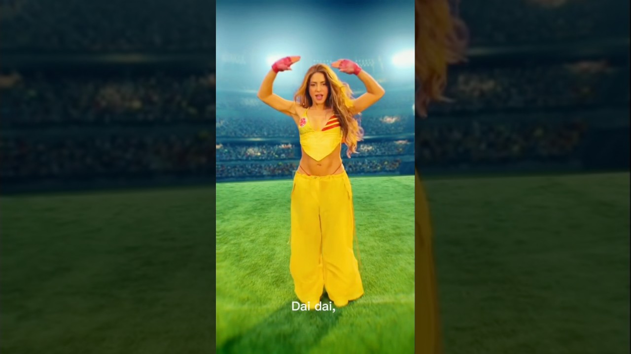 Shakira – Dai Dai (2026 World Cup Song) | Official Music Video #Shorts #shortvideo #short #fpy