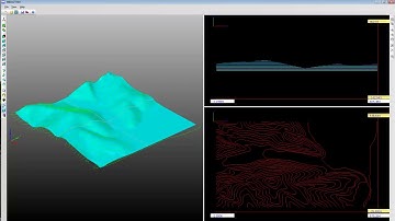 Terrain geometry maker : Contour DXF file to Terrain