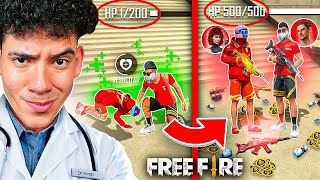 USE LA HABILIDAD PARA CURAR A MI COMPAÑERO EN 2 SEGUNDOS CON 200 DE VIDA EN FREE FIRE !! | TheDonato