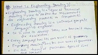 What is Engineering Drawing & it's uses in detail