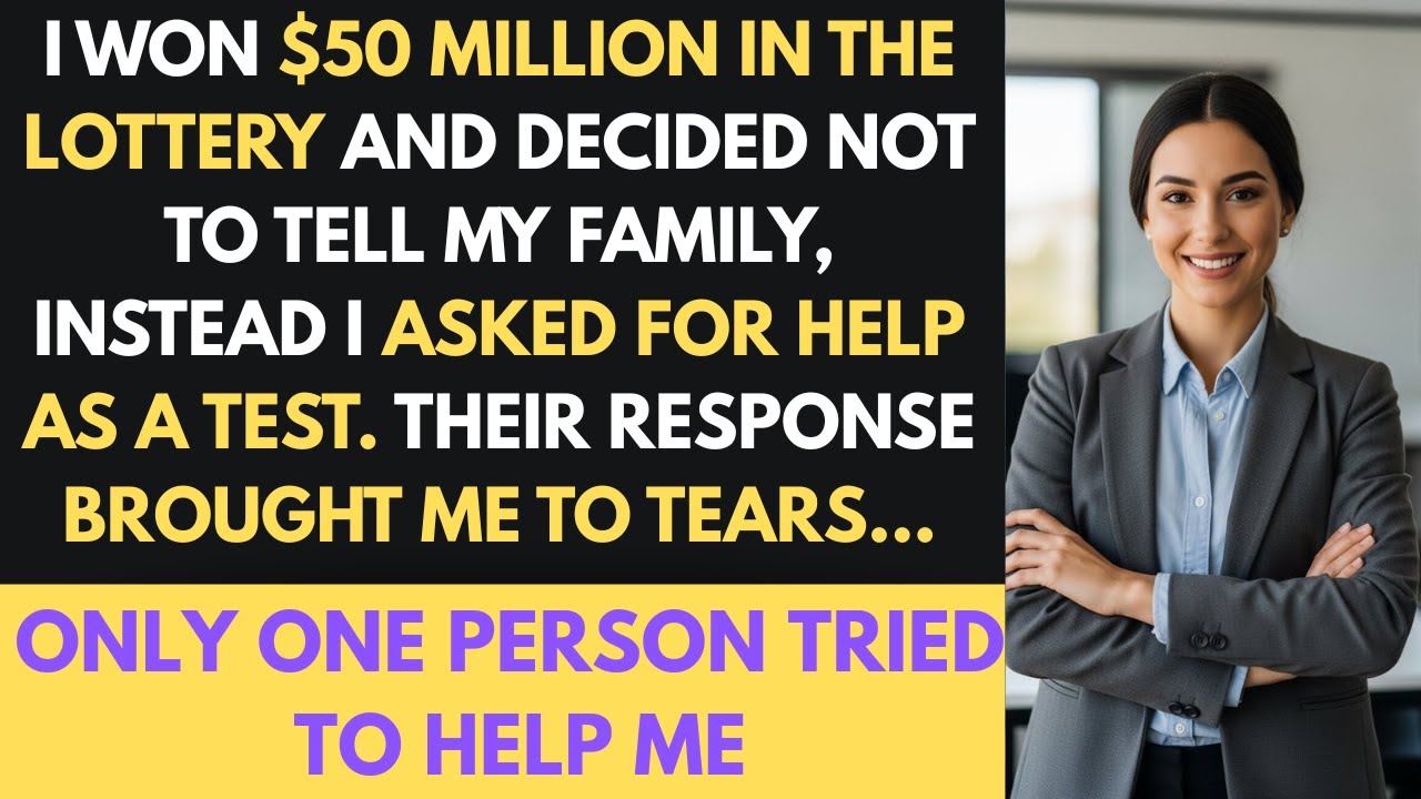 I Won $50 Million… Then Tested My Family — Their Reaction Shocked Me ...