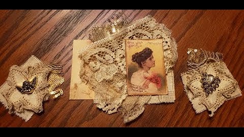 Grungy Elegant Clusters a/k/a Shabbychic #craftyclusters an open collab Hosted by Susan Hiles Art