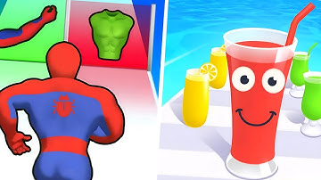 Mashup Hero: Super hero Game, Juice Run - All Level Gameplay Android, iOS New Uploads Gameplay #1