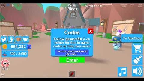 Mining Simulator Codes (100K+)