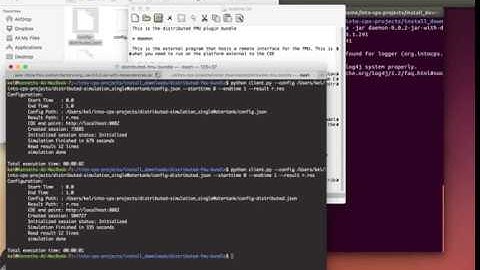Distributed Simulation Demo