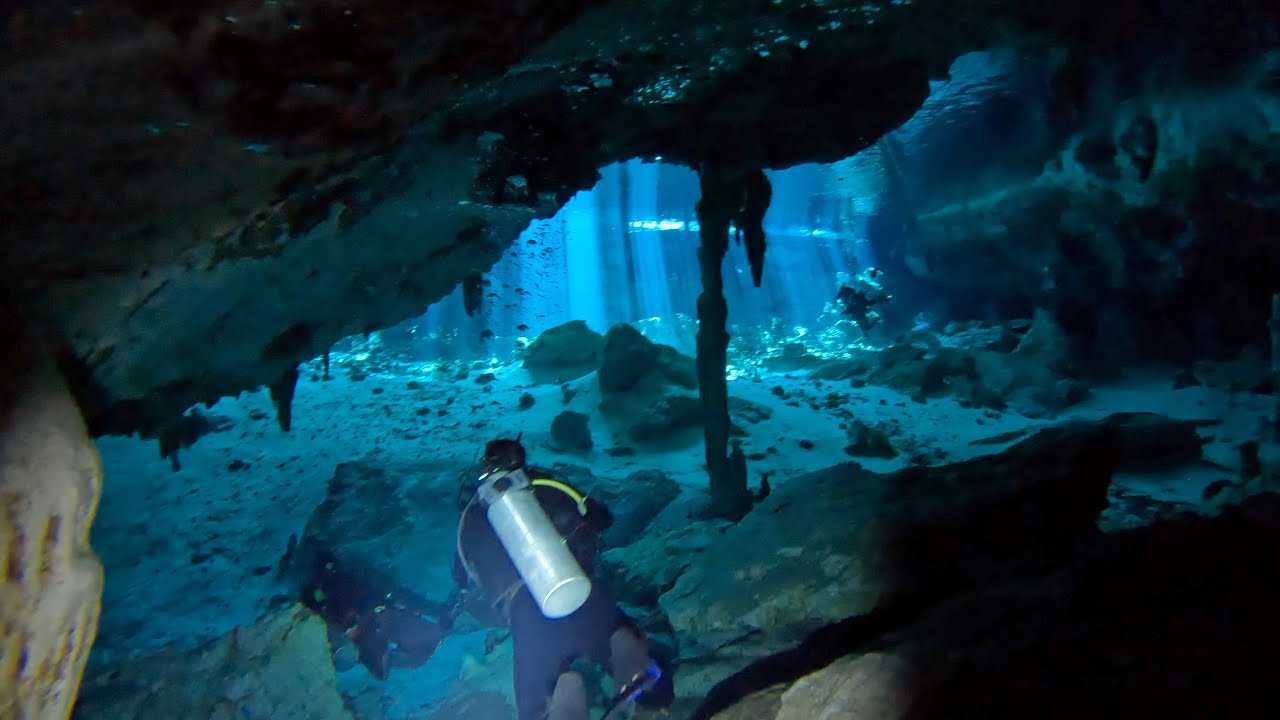 Dos Ojos Cenote Dive - Mexico (Barbie Line)