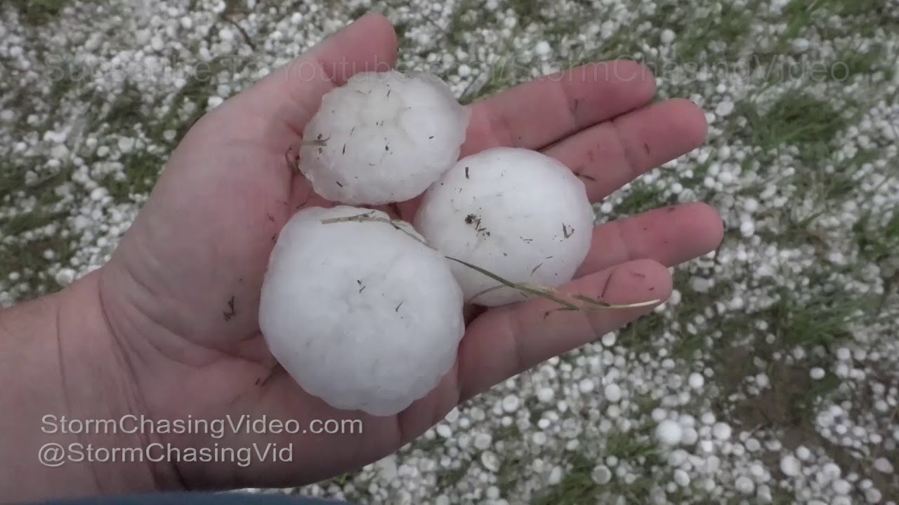 Rawlins County, KS Brief Tornado and Big Hail - 5/17/2019