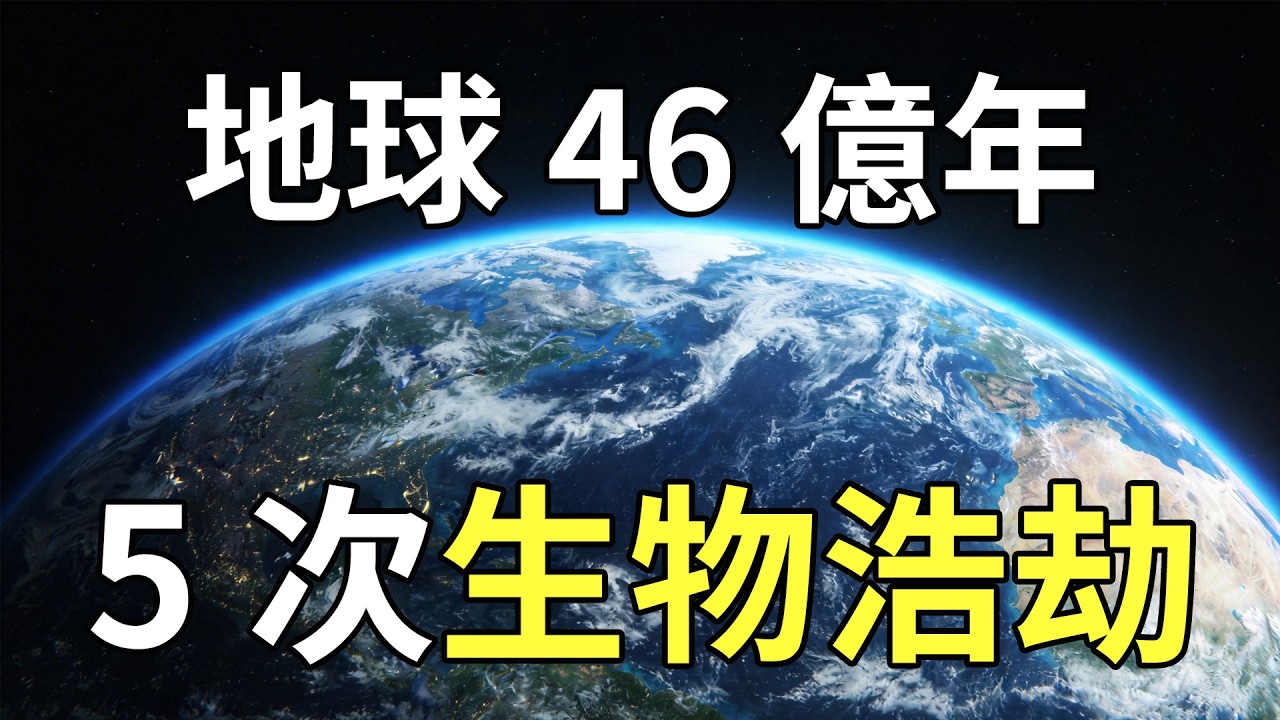 歷經5次大滅絕的地球，根本不需要人類保護！揭開億萬年生命演化的殘酷真相#地球歷史#生命演化#人類命運#5次大滅絕#宇宙觀#物種滅絕#科普知識