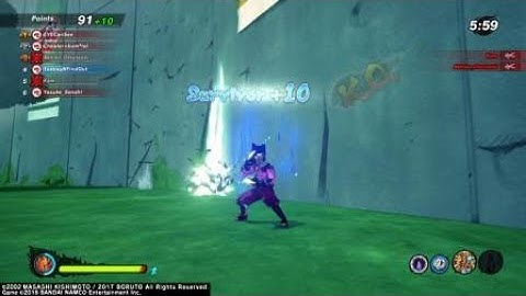 NARUTO TO BORUTO: SHINOBI STRIKER // 42 Hit Chakra Claw Combo Through The Healing Scroll!