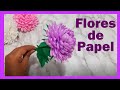 Flores de Papel / Crisantemos