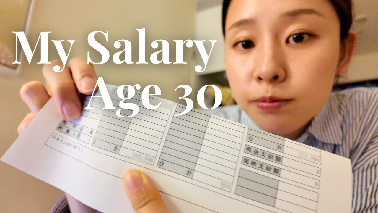 My Salary & Monthly Grocery Shopping in Japan 🇯🇵