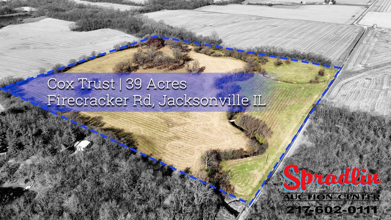 Cox Trust 39 Acres For Sale Jacksonville IL Promo Video YouTube