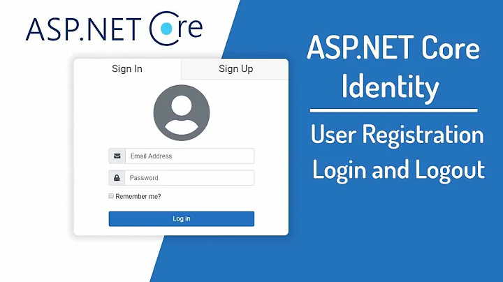ASP.NET Core MVC Login and Registration using Identity
