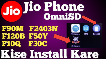 Jio Phone How Install OmniSd App | Jio Phone Me OmniSD App Kaise Install Kare