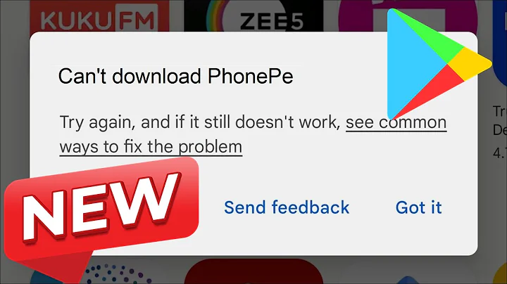 Fix - can't download phonepe error on google playstore - android & ios - 2026