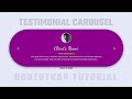 Testimonial slider using bootstrap | Testimonial Carousel