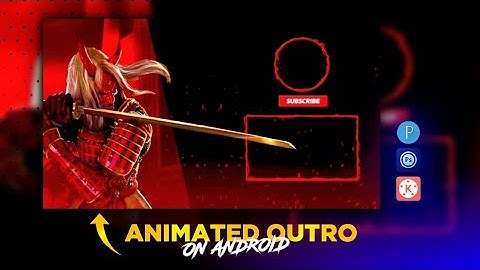 HOW TO MAKE ANIMATED GAMING OUTRO ON ANDROID || ANIMATED OUTRO TUTORIAL