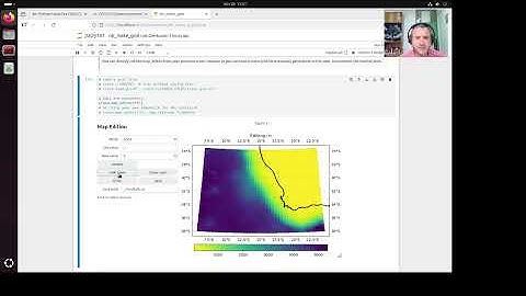 LiveCROCO creando un GRD con PYTOOLS en un notebook Jupyter