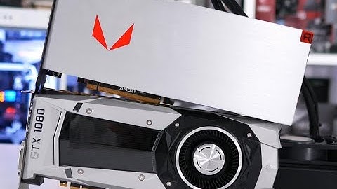 Core i7 vs. Ryzen 5 with Vega 64 & GTX 1080