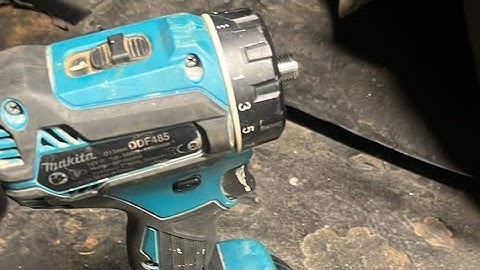 How To Remove The Chuck From A Makita Cordless Drill Quickly