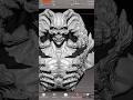 У меня все зудит как хочется его покрасить #3Dmodel ##3Dsculpt #zbrush  #digitalart #digitalartist