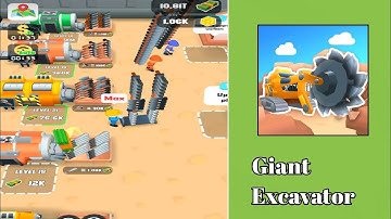 MAX LEVEL in  Giant Excavator   Game!