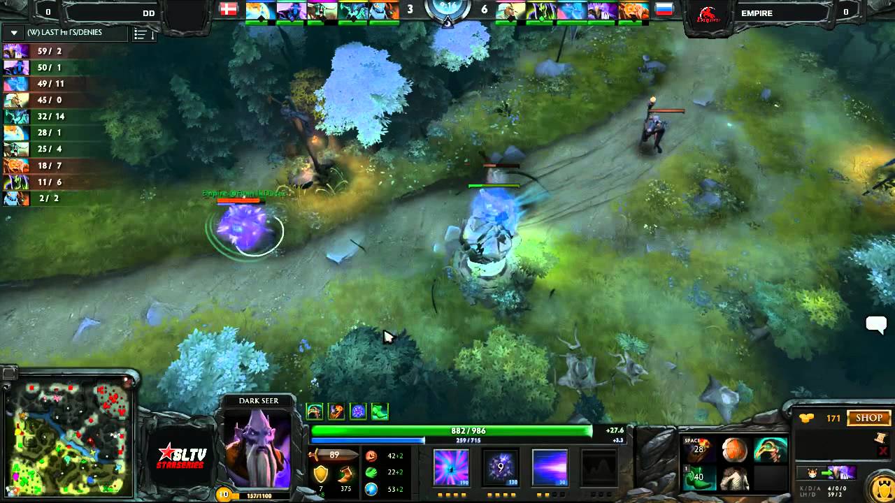 DOTA2 StarSeries S4 Day 16 DD vs Empire