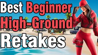 The Best High Ground Retakes for Beginners-Fortnite Tips